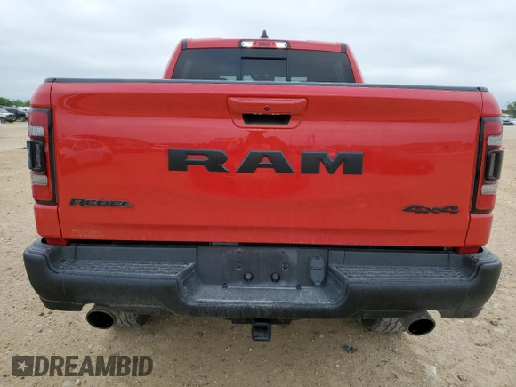 2022 Ram 1500 Rebel z VIN 1C6SRFLTXNN204328, wystawiony jako Copart lot #55575875 z przebiegiem 37 663 mil mil oraz Szkoda całkowita • Salvage title. Historia ofert i sprzedaży dostępna na DreamBid. Obrazek 6.