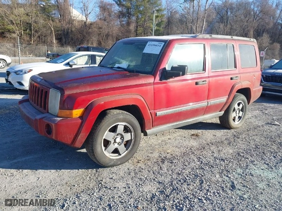 2006 Jeep Commander with VIN 1J8HG48K16C195568, listed as a IAAI auction lot 41696034 with 189,436 mi miles. Bid and sale history available at carsss.com. Image 2.
