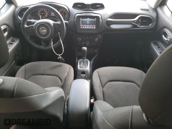 2018 Jeep Renegade Altitude with VIN ZACCJABB2JPJ02780, listed as a Copart auction lot 61401135 with 120,975 mi miles and Salvage title. Bid and sale history available at DreamBid. Image 8.