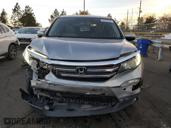 2018 Honda Pilot EX-L with VIN 5FNYF6H53JB035901, listed as a Copart auction lot 84524244 with 75,311 mi miles and Salvage Title. Bid and sale history available at carsss.com. Image 5.