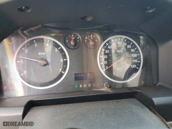 2010 Dodge Ram 1500 ST with VIN 1D7RB1GP4AS189726, listed as a Copart auction lot 69798884 with 226,867 mi miles and Salvage Title. Bid and sale history available at carsss.com. Image 9.