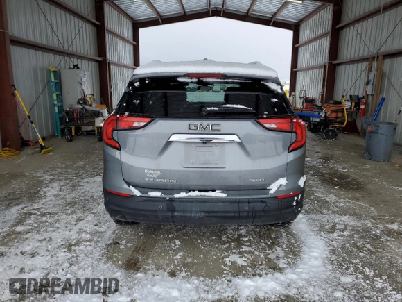 2019 GMC Terrain SLE with VIN 3GKALTEV0KL150105, listed as a Copart auction lot 42241765 with 99,928 mi miles and Salvage title. Bid and sale history available at DreamBid. Image 6.
