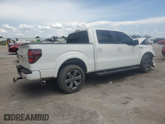 2013 Ford F-150 XL with VIN 1FTFW1CF4DFC85514, listed as a Copart auction lot 63978105 with 276,612 mi miles and Salvage title. Bid and sale history available at DreamBid. Image 3.