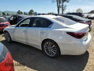 2020 Infiniti Q50 Luxe с VIN JN1EV7AP0LM206642, выставлен на аукционе Copart как лот 50543685 с пробегом 76 405 миль миль и Списание • Salvage title. История ставок и продаж доступна на DreamBid. Изображение 2.