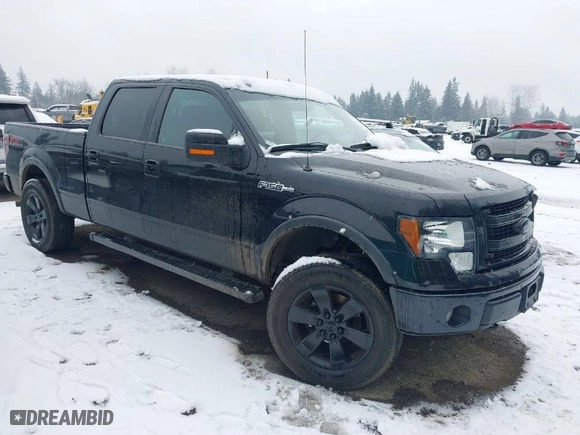 2014 Ford F-150 XL with VIN 1FTFW1EF6EKF98425, listed as a IAAI auction lot 41563149 with 108,046 mi miles. Bid and sale history available at carsss.com. Image 1.