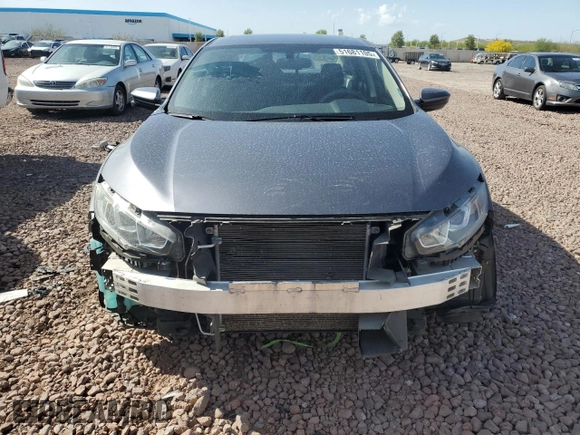 2018 Honda Civic Sedan EX with VIN 2HGFC2F75JH605373, listed as a Copart auction lot 51681105 with 57,388 mi miles and Salvage Title. Bid and sale history available at carsss.com. Image 5.