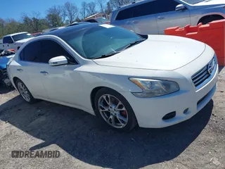 2012 Nissan Maxima 3.5 SV w/Sport Pkg with VIN 1N4AA5AP9CC866170, listed as a IAAI auction lot 41785981 with 161,318 mi miles. Bid and sale history available at carsss.com. Image 1.
