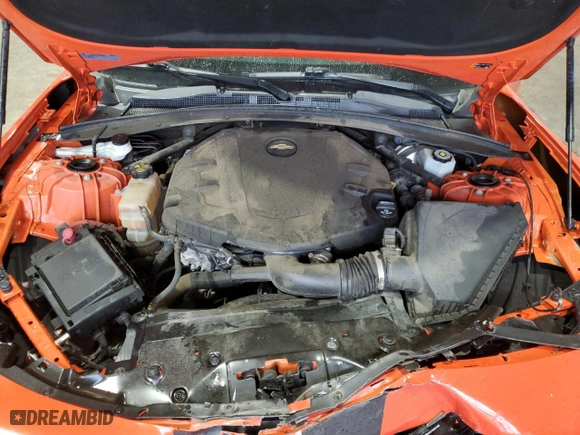 2018 Chevrolet Camaro 2LT with VIN 1G1FD1RSXJ0158137, listed as a Copart auction lot 72934124 with 47,249 mi miles and Salvage Title. Bid and sale history available at carsss.com. Image 12.