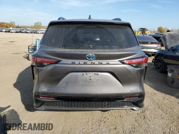 2021 Toyota Sienna XLE with VIN 5TDGSKFC6MS037515, listed as a Copart auction lot 77397944 with 71,034 mi miles and Clean Title. Bid and sale history available at carsss.com. Image 6.