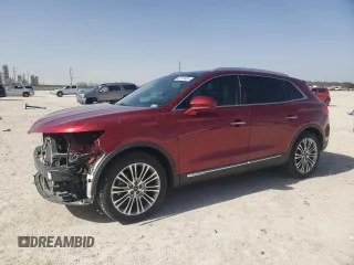 2018 Lincoln MKX Reserve with VIN 2LMPJ6LR2JBL29534, listed as a Copart auction lot 47519655 with 72,895 mi miles and Salvage Title. Bid and sale history available at carsss.com. Image 1.