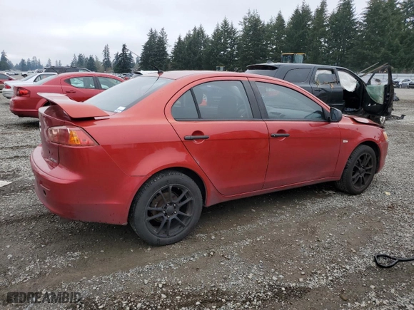 2008 Mitsubishi Lancer DE with VIN JA3AU16U78U019107, listed as a Copart auction lot 50465755 with 219,702 mi miles and Salvage Title. Bid and sale history available at carsss.com. Image 3.
