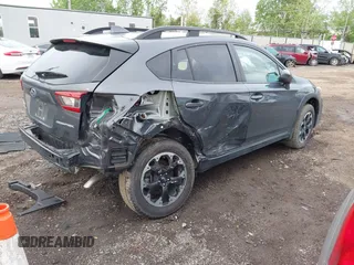 2023 Subaru Crosstrek Premium with VIN JF2GTAPC6P8279821, listed as a IAAI auction lot 42204345 with 23,873 mi miles and . Bid and sale history available at DreamBid. Image 4.