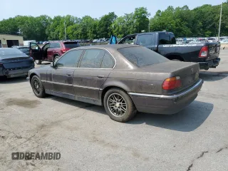 1995 BMW 7 Series 740i with VIN WBAGF6325SDH05563, listed as a Copart auction lot 60356245 with 153,155 mi miles and Clean title. Bid and sale history available at DreamBid. Image 2.