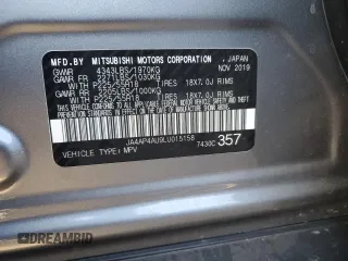 2020 Mitsubishi Outlander Sport SE 2.0 with VIN JA4AP4AU9LU015158, listed as a Copart auction lot 43210425 with 33,347 mi miles and Salvage Title. Bid and sale history available at carsss.com. Image 12.
