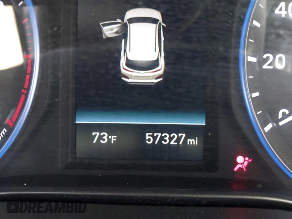 2019 Hyundai Kona Ultimate with VIN KM8K53A58KU198498, listed as a IAAI auction lot 42046679 with 57,327 mi miles and . Bid and sale history available at carsss.com. Image 16.
