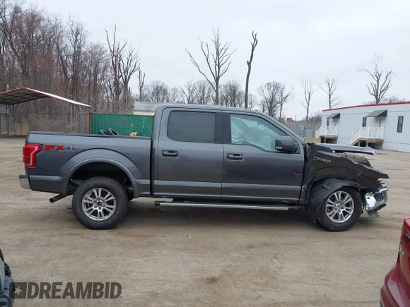 2016 Ford F-150 XLT with VIN 1FTEW1EF9GFC80614, listed as a IAAI auction lot 41799995 with 38,079 mi miles. Bid and sale history available at carsss.com. Image 12.