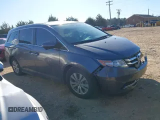2016 Honda Odyssey EX-L with VIN 5FNRL5H63GB063528, listed as a IAAI auction lot 41757826 with 137,355 mi miles and . Bid and sale history available at DreamBid. Image 1.