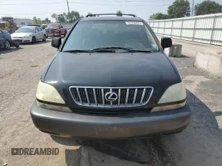 2003 Lexus RX 300 with VIN JTJHF10U730293584, listed as a Copart auction lot 63358824 with 218,283 mi miles and Salvage Title. Bid and sale history available at carsss.com. Image 5.