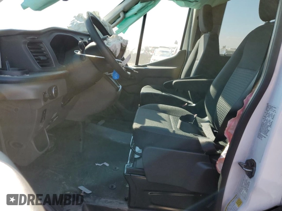 2022 Ford Transit with VIN 1FDAX2XG6NKA19366, listed as a Copart auction lot 74936084 with 13,433 mi miles and Salvage Title. Bid and sale history available at DreamBid. Image 7.