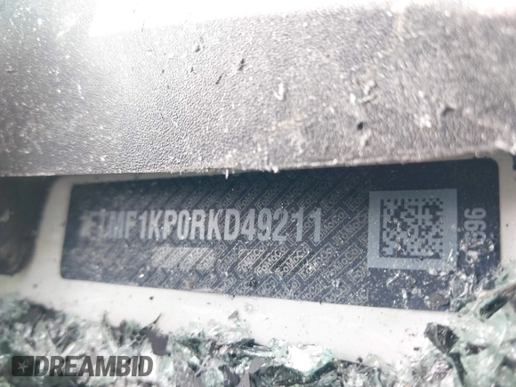 2024 Ford F-150 XL z VIN 1FTMF1KP0RKD49211, wystawiony jako IAAI lot #42163697 z przebiegiem Nie podano mil oraz . Historia ofert i sprzedaży dostępna na DreamBid. Obrazek 9.