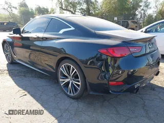2022 Infiniti Q60 Luxe with VIN JN1EV7KK2NM600262, listed as a IAAI auction lot 41637351 with 22,754 mi miles and . Bid and sale history available at carsss.com. Image 3.