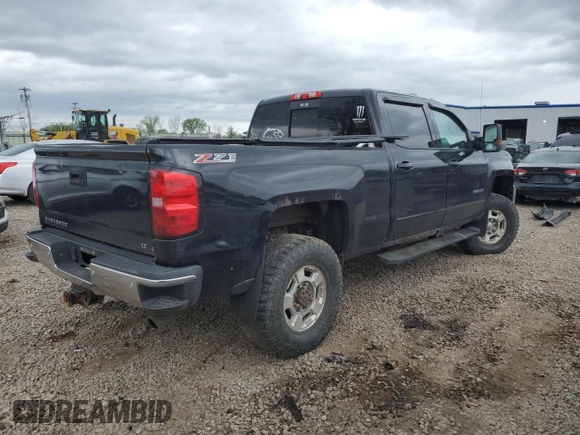 2015 Chevrolet Silverado 3500HD LT z VIN 1GC4KZCG5FF671954, wystawiony jako Copart lot #56741195 z przebiegiem Nie podano mil oraz Szkoda całkowita • Salvage title. Historia ofert i sprzedaży dostępna na DreamBid. Obrazek 3.