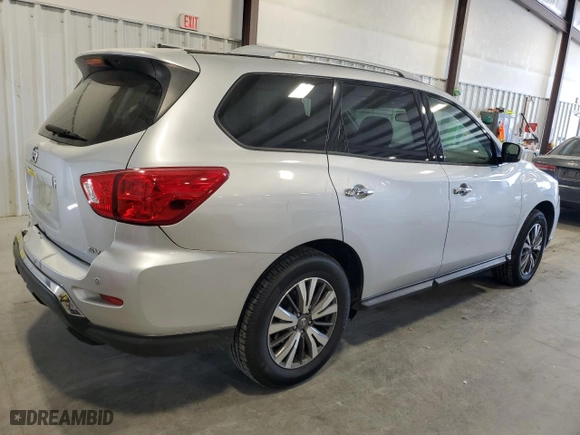 2018 Nissan Pathfinder SV with VIN 5N1DR2MM6JC609220, listed as a Copart auction lot 50743525 with 100,248 mi miles and Salvage Title. Bid and sale history available at carsss.com. Image 3.