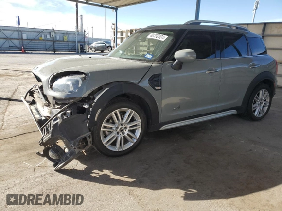 2022 MINI Countryman Cooper z VIN WMZ43BR09N3N69507, wystawiony jako Copart lot #80332204 z przebiegiem 59 064 mil mil oraz Szkoda całkowita • Salvage title. Historia ofert i sprzedaży dostępna na DreamBid. Obrazek 1.