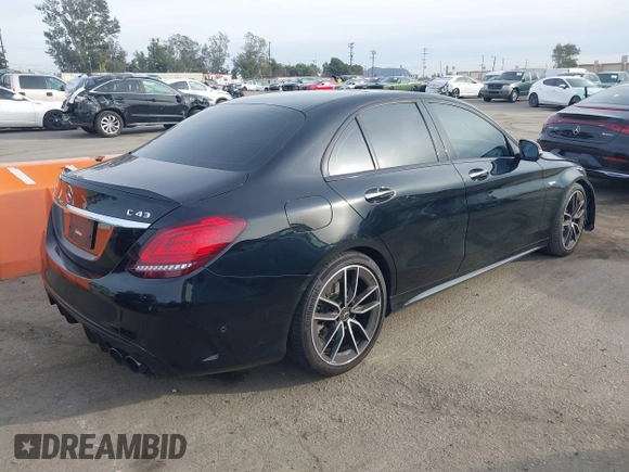 2019 Mercedes-Benz C 43 AMG with VIN 55SWF6EBXKU285590, listed as a IAAI auction lot 41066933 with 69,501 mi miles and . Bid and sale history available at DreamBid. Image 4.