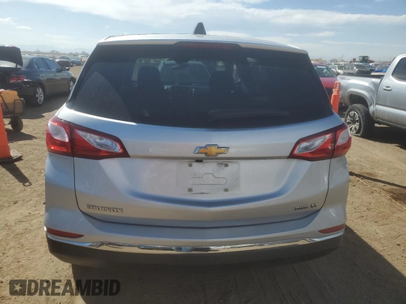 2018 Chevrolet Equinox LT with VIN 3GNAXSEV2JS594429, listed as a Copart auction lot 53170625 with 85,515 mi miles and Salvage Title. Bid and sale history available at carsss.com. Image 6.