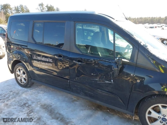 2017 Ford Transit Connect Wagon XLT with VIN NM0GS9F72H1318416, listed as a IAAI auction lot 41611172 with NaN miles. Bid and sale history available at carsss.com. Image 6.