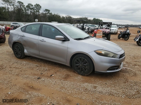 2014 Dodge Dart SXT with VIN 1C3CDFBB9ED824201, listed as a Copart auction lot 45765935 with 120,030 mi miles and Salvage Title. Bid and sale history available at carsss.com. Image 4.