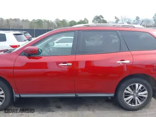 2018 Nissan Pathfinder S with VIN 5N1DR2MM4JC664054, listed as a IAAI auction lot 41608857 with 80,195 mi miles. Bid and sale history available at carsss.com. Image 15.