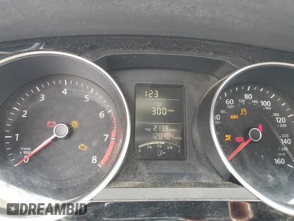 2017 Volkswagen Jetta Sport with VIN 3VWD17AJ9HM405584, listed as a Copart auction lot 57512375 with 128,484 mi miles and Salvage title. Bid and sale history available at DreamBid. Image 9.