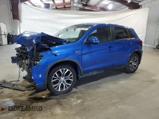 2018 Mitsubishi Outlander SE with VIN JA4AR3AW3JU016132, listed as a Copart auction lot 58472935 with 105,801 mi miles and Salvage title. Bid and sale history available at DreamBid. Image 1.