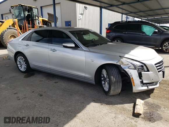 2017 Cadillac CT6 RWD with VIN 1G6KA5RXXHU201981, listed as a Copart auction lot 53875735 with 68,940 mi miles and Salvage Title. Bid and sale history available at carsss.com. Image 4.