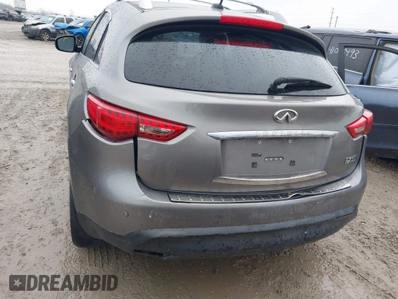 2010 Infiniti FX35 with VIN JN8AS1MW6AM856999, listed as a IAAI auction lot 41051039 with 166,714 mi miles. Bid and sale history available at carsss.com. Image 6.