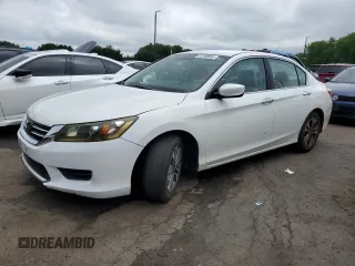 2014 Honda Accord LX z VIN 1HGCR2F30EA291439, wystawiony jako Copart lot #57280565 z przebiegiem 197 018 mil mil oraz Szkoda całkowita • Salvage title. Historia ofert i sprzedaży dostępna na DreamBid. Obrazek 1.
