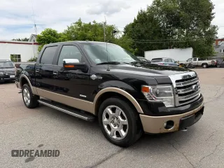 2014 Ford F-150 XL with VIN 1FTFW1ET3EKD71876, listed as a Copart auction lot 63799105 with 121,440 mi miles and Clean title. Bid and sale history available at DreamBid. Image 1.