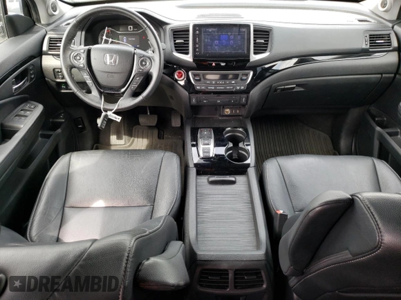 2017 Honda Pilot Touring with VIN 5FNYF6H91HB080607, listed as a Copart auction lot 49119715 with 61,490 mi miles and Salvage Title. Bid and sale history available at carsss.com. Image 8.