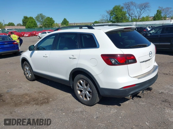 2015 Mazda CX-9 Touring with VIN JM3TB3CV1F0461403, listed as a IAAI auction lot 42148325 with 143,452 mi miles. Bid and sale history available at carsss.com. Image 3.