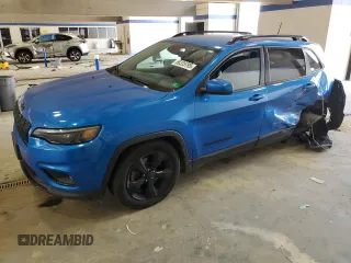2021 Jeep Cherokee Altitude with VIN 1C4PJLLB4MD168720, listed as a Copart auction lot 56335795 with 48,934 mi miles and Salvage title. Bid and sale history available at DreamBid. Image 1.