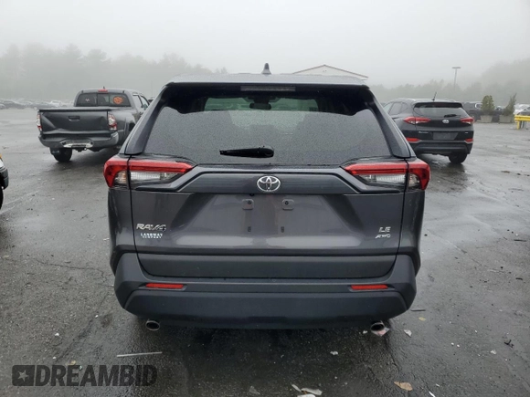 2024 Toyota RAV4 LE with VIN 2T3F1RFV3RC474128, listed as a Copart auction lot 55772125 with 7,722 mi miles and Salvage title. Bid and sale history available at DreamBid. Image 6.