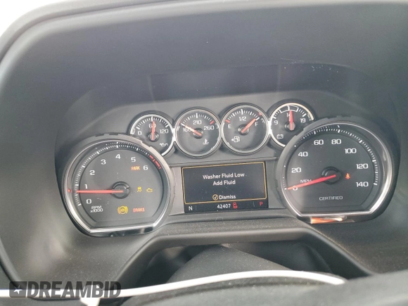 2022 Chevrolet Tahoe Commercial with VIN 1GNSCLED9NR301647, listed as a Copart auction lot 81709524 with 42,407 mi miles and Salvage title. Bid and sale history available at DreamBid. Image 9.