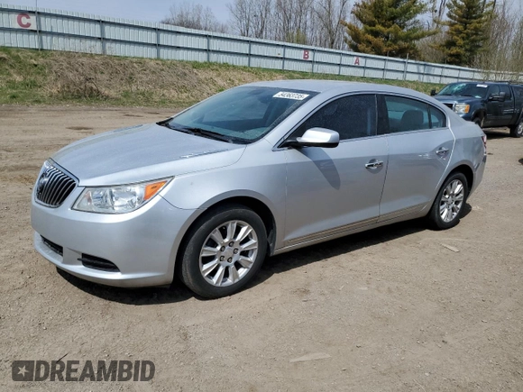 2013 Buick LaCrosse with VIN 1G4GA5ER0DF212959, listed as a Copart auction lot 54363735 with 123,905 mi miles and Salvage title. Bid and sale history available at DreamBid. Image 1.