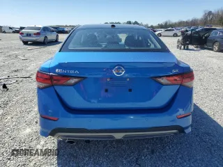 2023 Nissan Sentra SR with VIN 3N1AB8DVXPY314759, listed as a Copart auction lot 49971735 with 14,871 mi miles and Salvage Title. Bid and sale history available at carsss.com. Image 6.