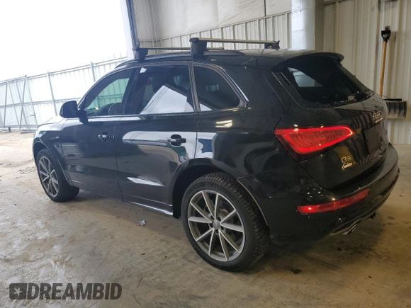 2016 Audi Q5 with VIN WA1DVAFP1GA048179, listed as a Copart auction lot 54970995 with 57,118 mi miles and Non repairable. Bid and sale history available at DreamBid. Image 2.