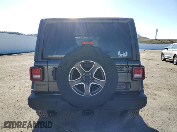 2021 Jeep Wrangler Unlimited Freedom z VIN 1C4HJXDG1MW780092, wystawiony jako Copart lot #82361854 z przebiegiem 43 256 mil mil oraz Szkoda całkowita • Salvage title. Historia ofert i sprzedaży dostępna na DreamBid. Obrazek 6.
