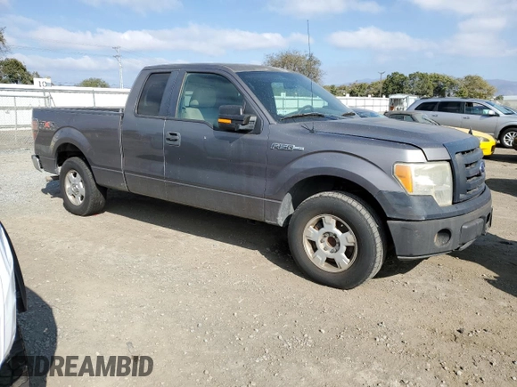 2010 Ford F-150 XL with VIN 1FTFX1CVXAKE76894, listed as a Copart auction lot 43873975 with 151,907 mi miles and Clean Title. Bid and sale history available at carsss.com. Image 4.