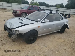 1995 Subaru Impreza with VIN GC8030988, listed as a Copart auction lot 70242354 with 123,696 mi miles and Salvage title. Bid and sale history available at DreamBid. Image 1.